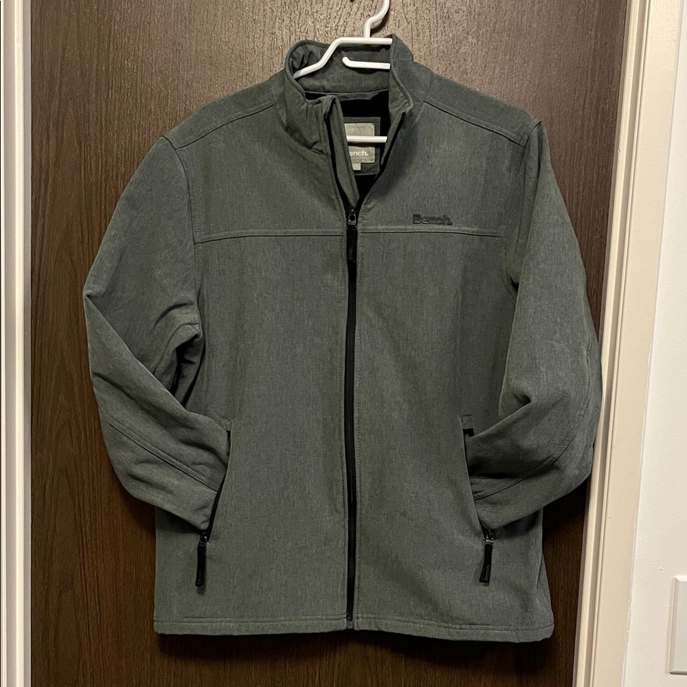 Bench Men's Charcoal Windbreaker Jacket